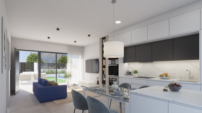 Image No.3-Maison de 3 chambres à vendre à Los Alcázares