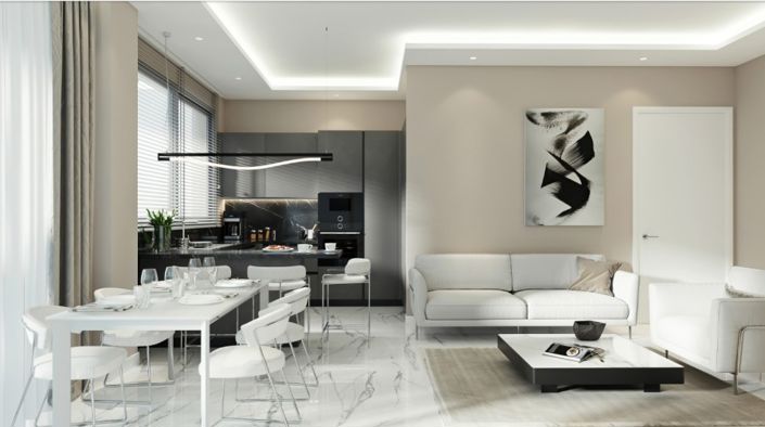 Image No.2-Appartement de 2 chambres à vendre à Agios Athanasios