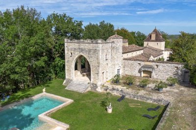 1 - Monflanquin, House