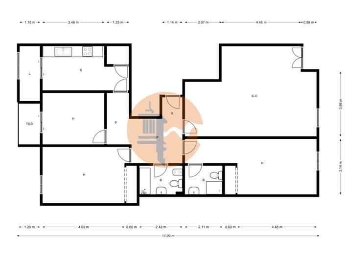 Image No.23-Appartement de 3 chambres à vendre à Tavira