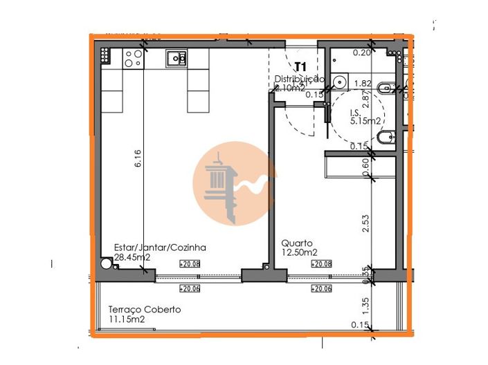 Image No.3-Appartement de 1 chambre à vendre à Olhão