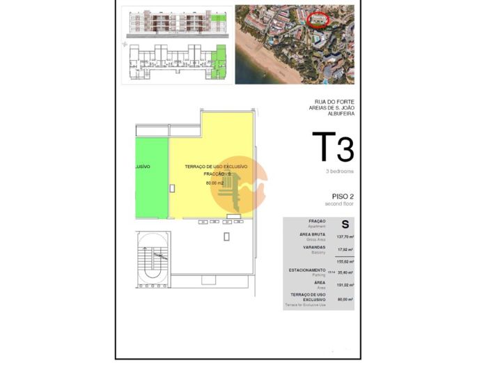 Image No.20-3 Bed Apartment for sale