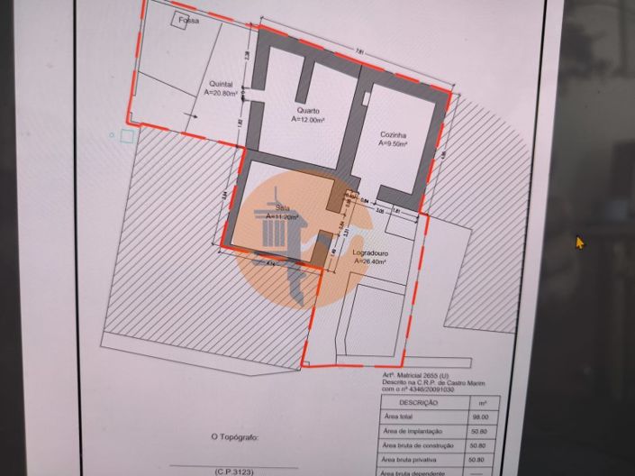 Image No.3-Maison de 1 chambre à vendre à Castro Marim