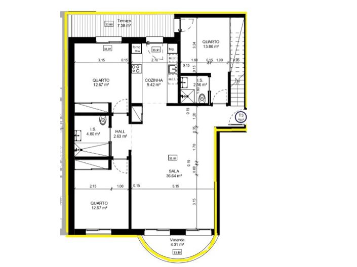 Image No.14-Appartement de 3 chambres à vendre à Tavira