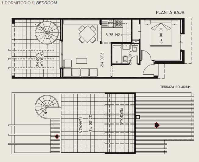 Image No.14-1 Bed Apartment for sale