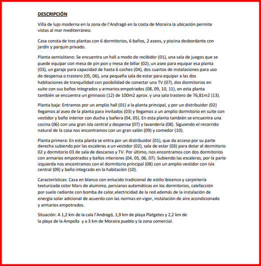 Image No.10-Villa de 4 chambres à vendre à Moraira