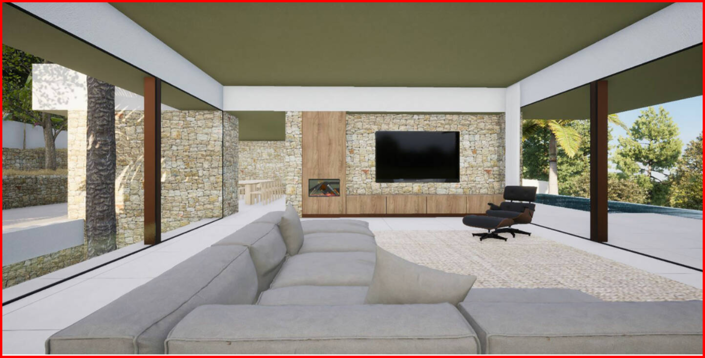 Image No.4-Villa de 4 chambres à vendre à Moraira