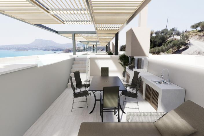 Image No.10-Penthouse de 2 chambres à vendre à Kalyves