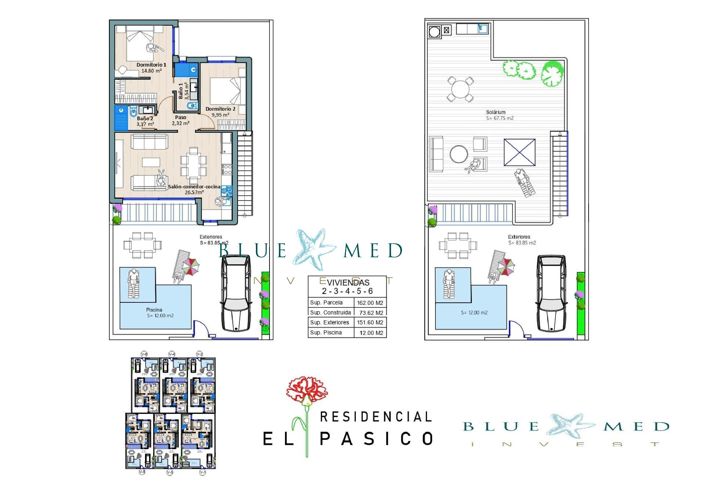 Image No.10-Villa de 2 chambres à vendre à Torre Pacheco Town