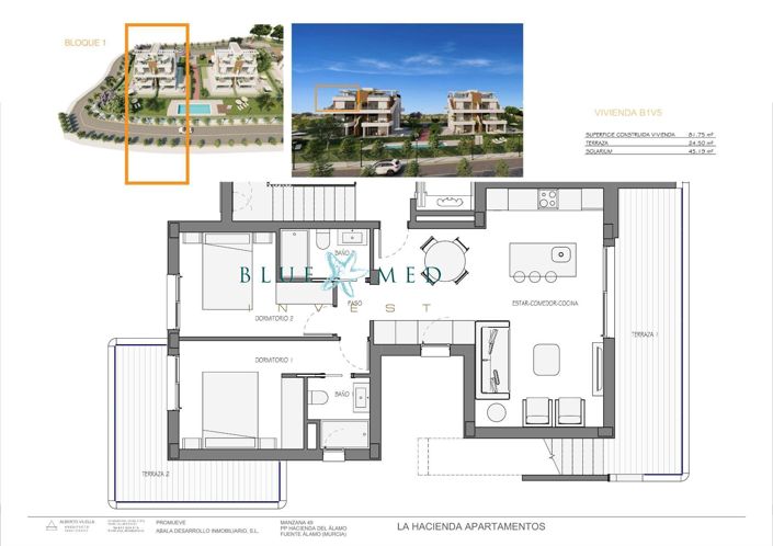 Image No.23-Appartement de 2 chambres à vendre à Hacienda del Alamo