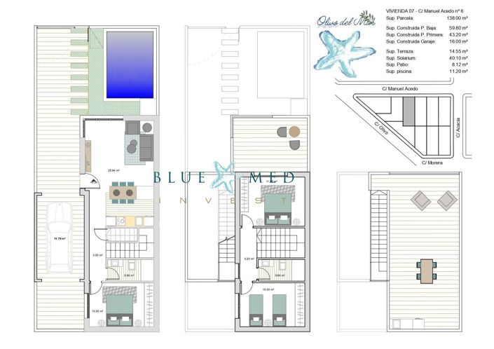 Image No.25-Villa de 3 chambres à vendre à Los Alcázares