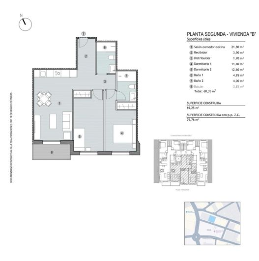 Image No.17-2 Bed Apartment for sale