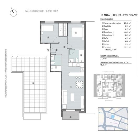 Image No.21-2 Bed Apartment for sale