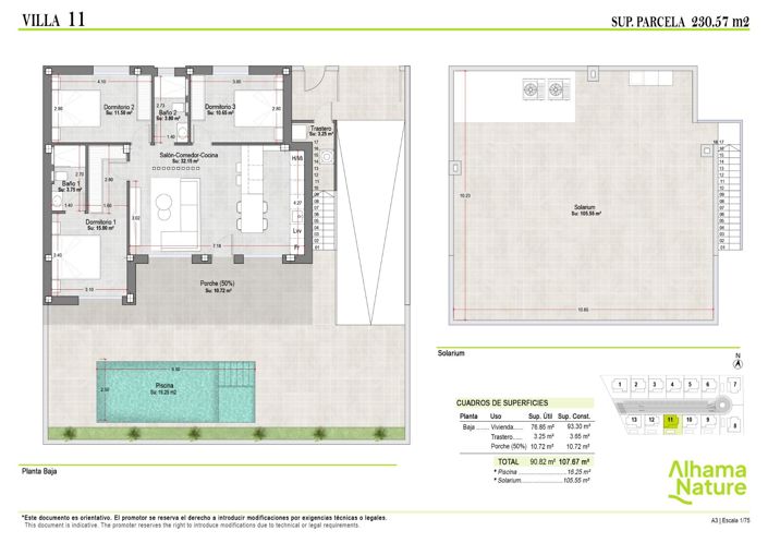Image No.25-Villa de 3 chambres à vendre à Condado de Alhama