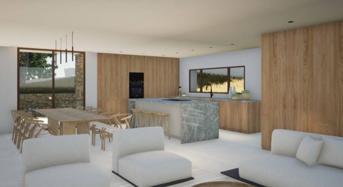 Image No.3-Villa de 4 chambres à vendre à Moraira