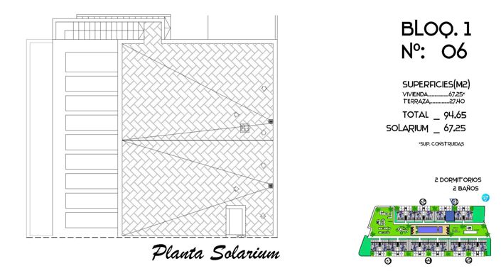 Image No.21-Bungalow de 2 chambres à vendre à La Finca