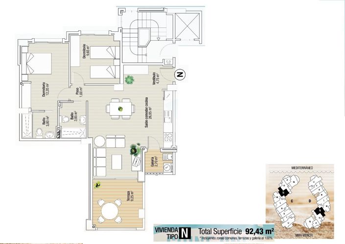 Image No.16-Appartement de 2 chambres à vendre à La Manga del Mar Menor