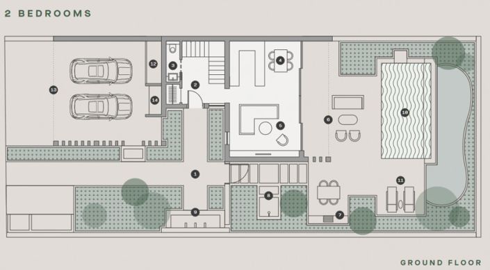 Image No.3-Maison de ville de 2 chambres à vendre à Limassol