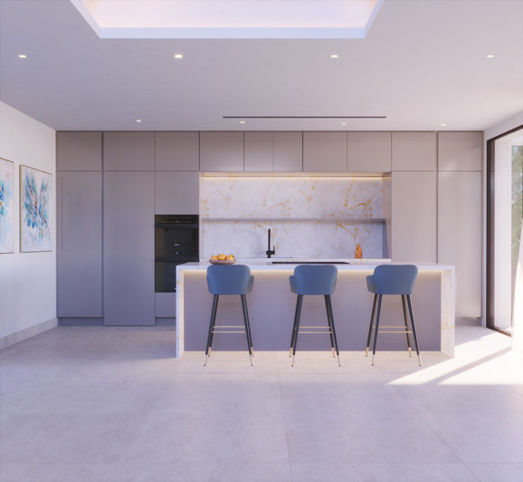 Image No.3-Villa de 3 chambres à vendre à Estepona