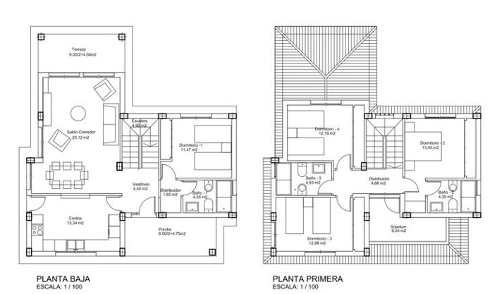 Image No.2-Villa de 2 chambres à vendre à Lorca
