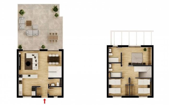 Image No.20-Bungalow de 3 chambres à vendre à Monforte del Cid