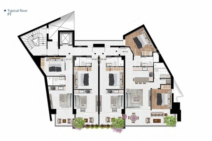 Image No.11-Appartement de 2 chambres à vendre à Larnaca