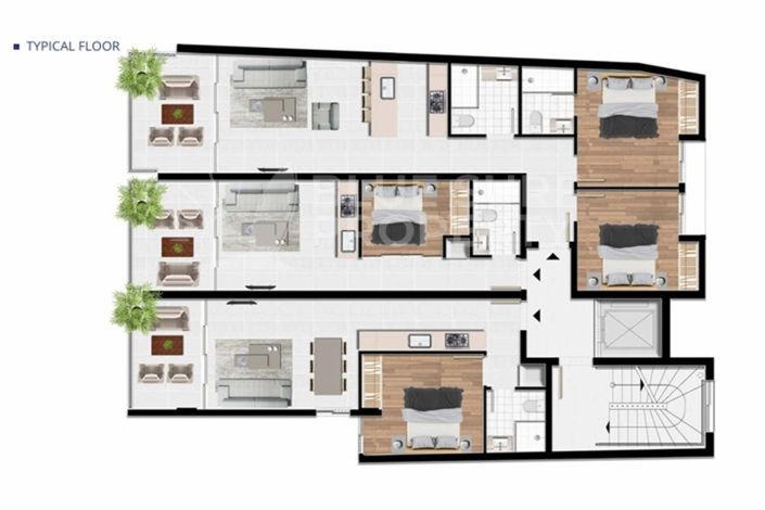 Image No.9-Appartement de 1 chambre à vendre à Larnaca