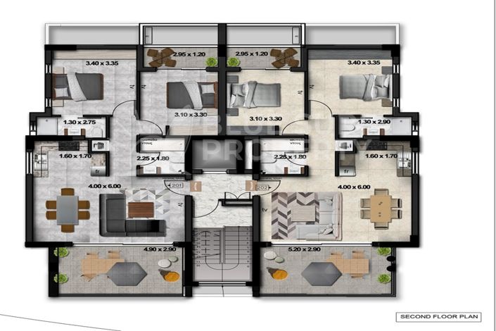 Image No.17-Appartement de 2 chambres à vendre à Drosia