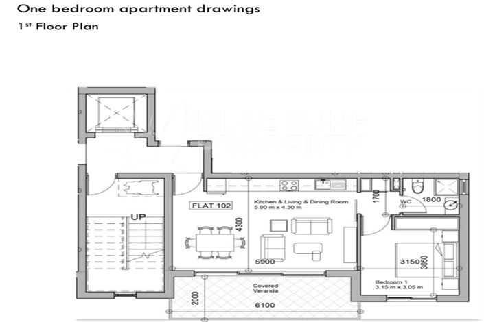 Image No.10-Appartement de 1 chambre à vendre à Larnaca
