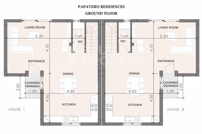 Image No.6-Villa de 3 chambres à vendre à Deryneia