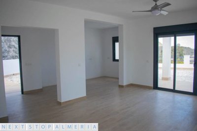 Open plan living room