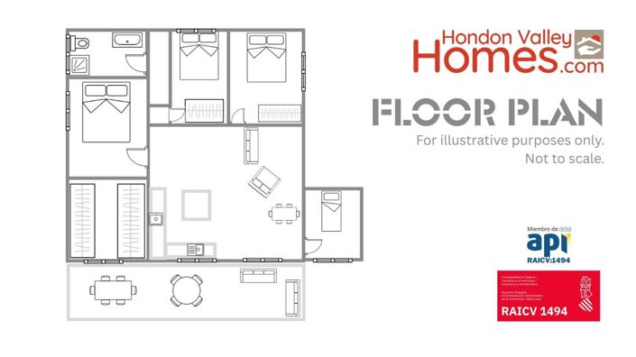 Image No.50-Maison de campagne de 4 chambres à vendre à Elche