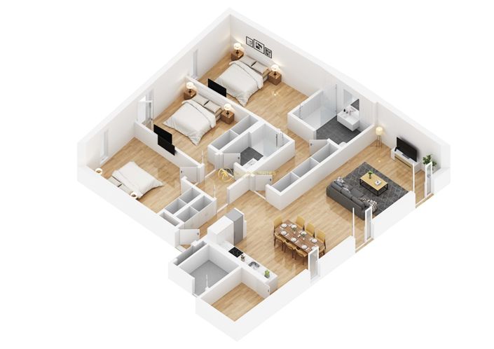 Image No.4-3 Bed Apartment for sale