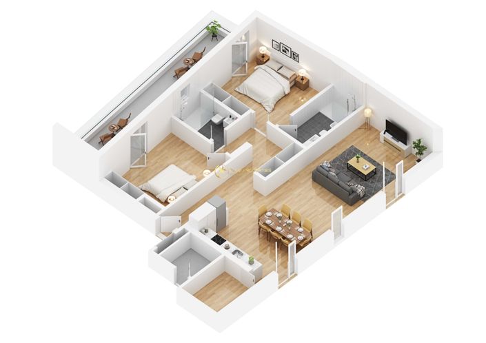 Image No.6-Appartement de 2 chambres à vendre à Lagoa