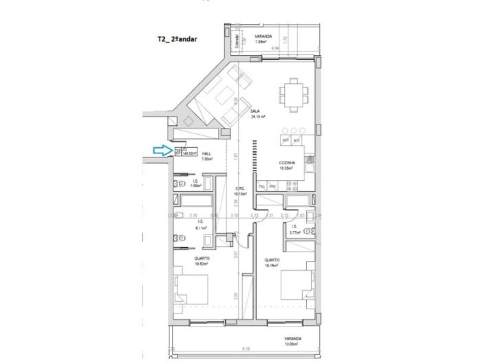 Image No.10-2 Bed Apartment for sale