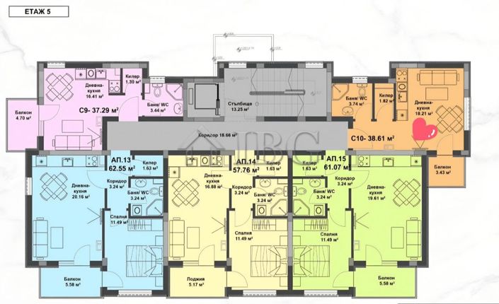 Image No.2-Appartement à vendre à Burgas