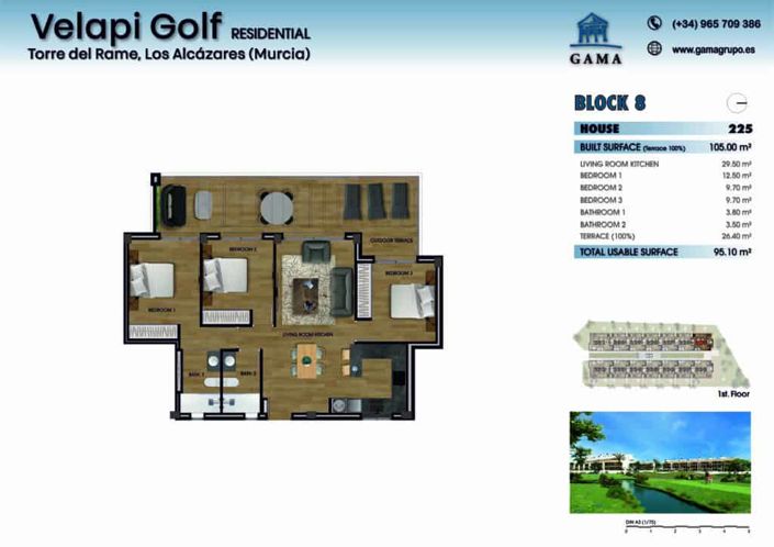 Image No.33-3 Bed Apartment for sale