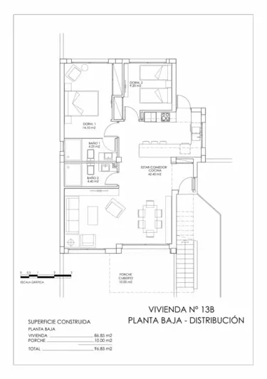 Image No.25-2 Bed Apartment for sale
