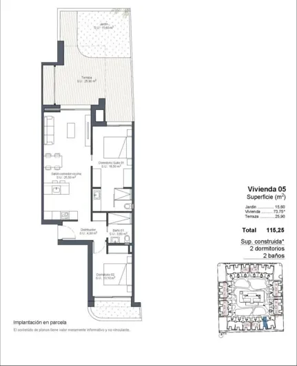 Image No.24-Appartement de 2 chambres à vendre à Ciudad Quesada