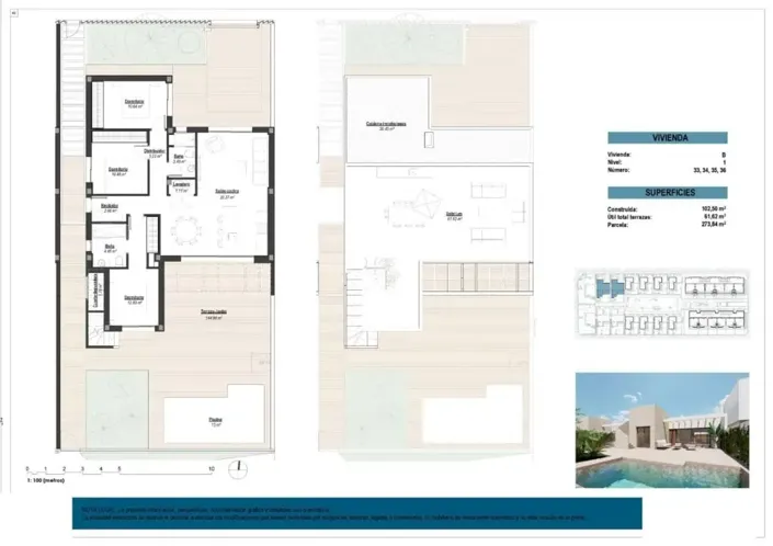 Image No.13-Villa de 3 chambres à vendre à Los Alcázares