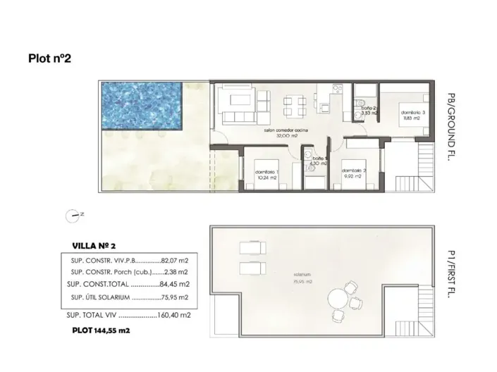 Image No.7-Villa de 3 chambres à vendre à Pilar de la Horadada