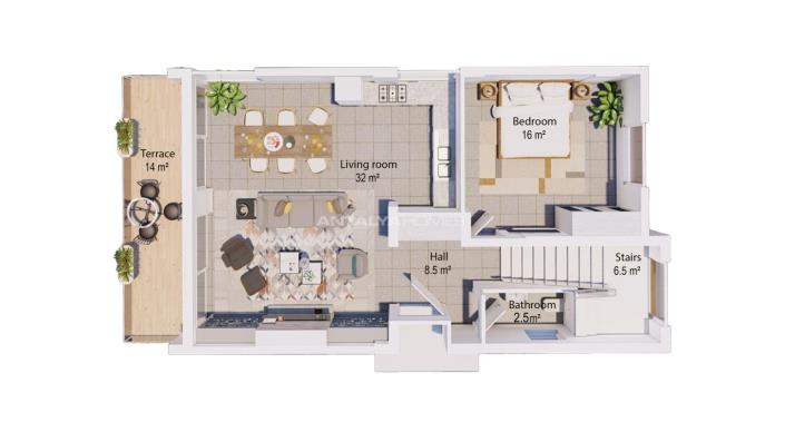 Image No.19-Maison de ville de 3 chambres à vendre à Famagusta