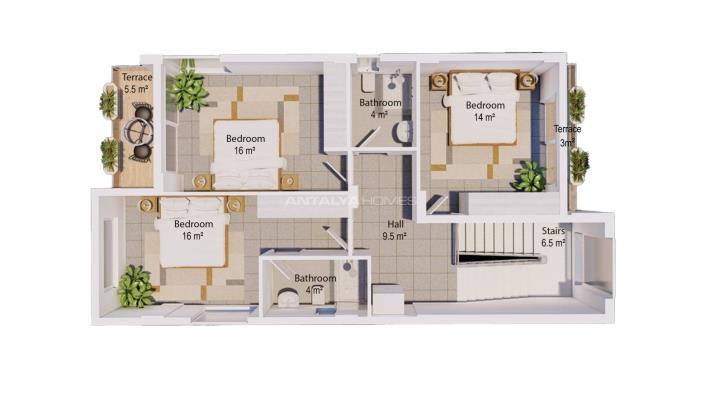 Image No.22-Maison de ville de 3 chambres à vendre à Famagusta