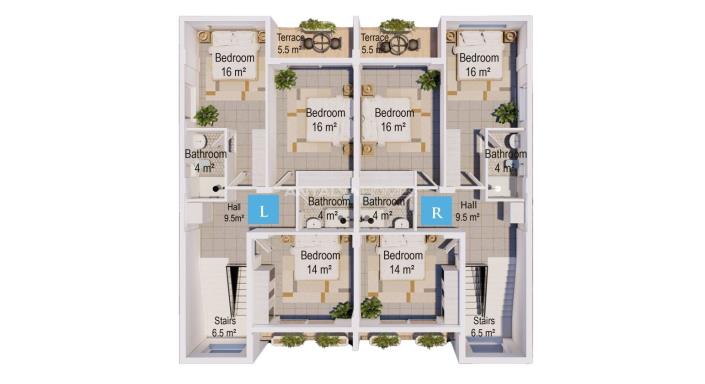 Image No.24-Maison de ville de 3 chambres à vendre à Famagusta