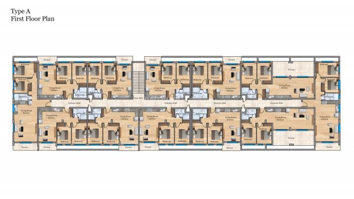 Image No.6-Appartement de 2 chambres à vendre à Famagusta