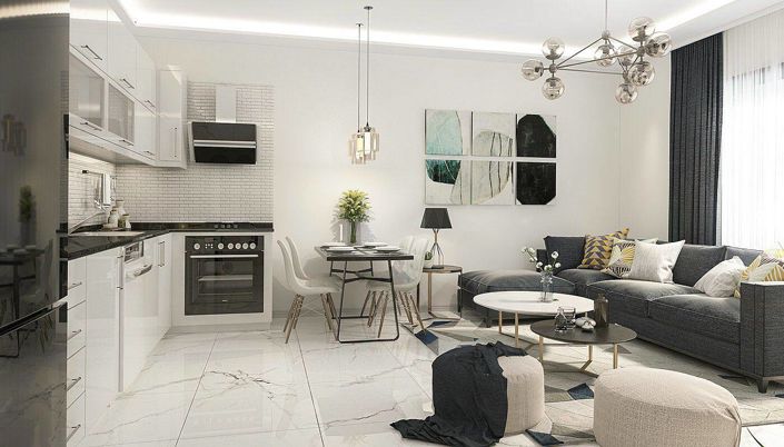 Image No.27-Appartement de 1 chambre à vendre à Avsallar