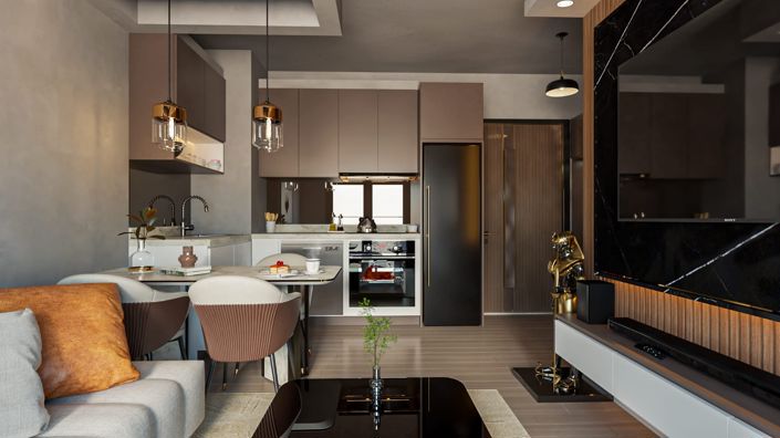 Image No.5-Appartement de 2 chambres à vendre à Yeni Bati