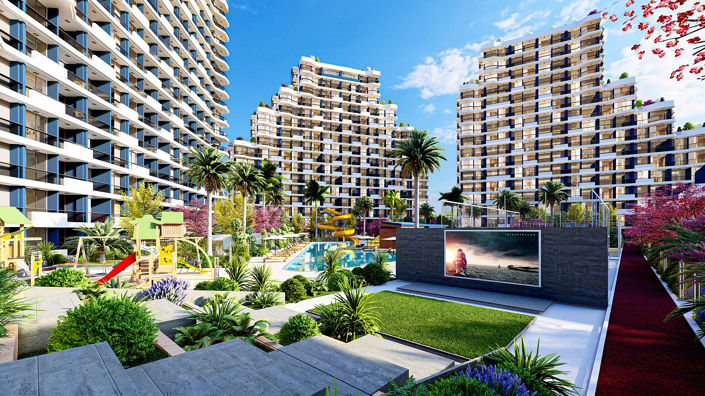 Image No.7-Appartement de 1 chambre à vendre à Tömük