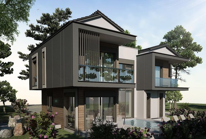 Image No.26-Maison / Villa de 4 chambres à vendre à Düzlerçami