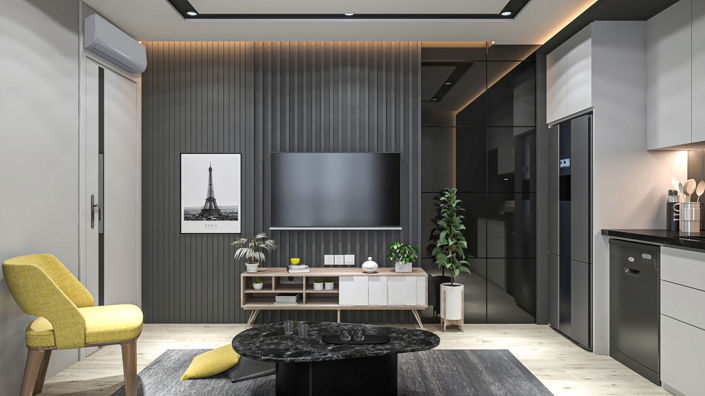 Image No.10-Appartement de 1 chambre à vendre à Yildiz